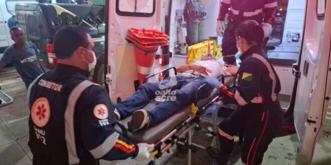 Violência em Rio Branco: reage a assalto, luta com criminoso e acaba ferido