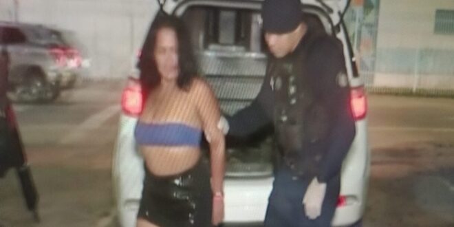Violência entre casal: tenta matar marido a facadas e acaba em cana
