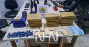 É muita droga: mais de 16 quilos de drogas são apreendidos pelo BOPE
