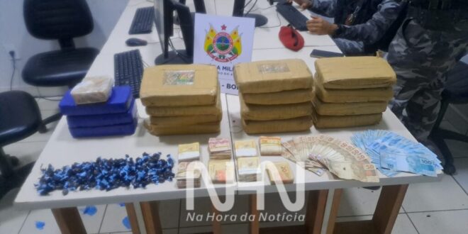 É muita droga: mais de 16 quilos de drogas são apreendidos pelo BOPE
