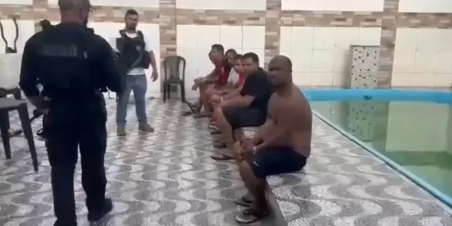 Polícia prende líder da facção ‘Povo de Israel’ em churrasco no Rio