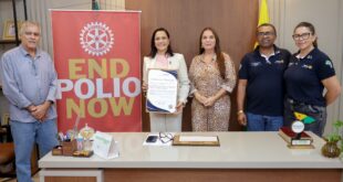 Vice-governadora Mailza é homenageada pelo Rotary Club