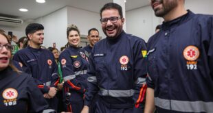 Governador Gladson Camelí entrega nova sede do Samu