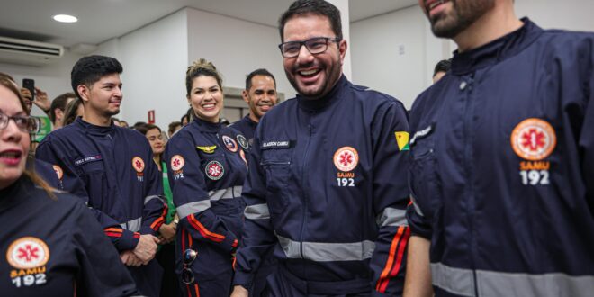 Governador Gladson Camelí entrega nova sede do Samu
