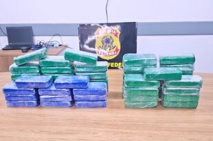Drogas no Acre: PF apreende mais de 50 kg de cocaína e prende três em flagrante
