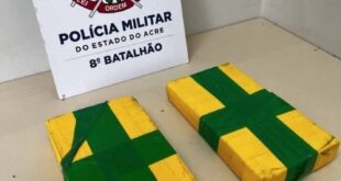 Drogas no Acre: PM apreende 2 kg de cocaína e 200 munições em abordagens na BR-364