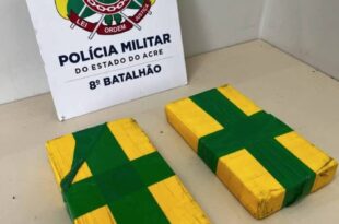 Drogas no Acre: PM apreende 2 kg de cocaína e 200 munições em abordagens na BR-364
