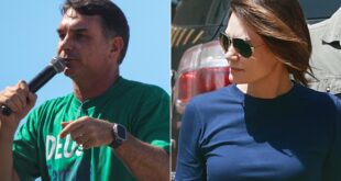 Cabo de guerra: Michelle puxa para um lado e Flávio Bolsonaro para outro