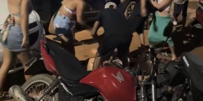 Violência no interior: briga generalizada é registrada em frente a casa de forró
