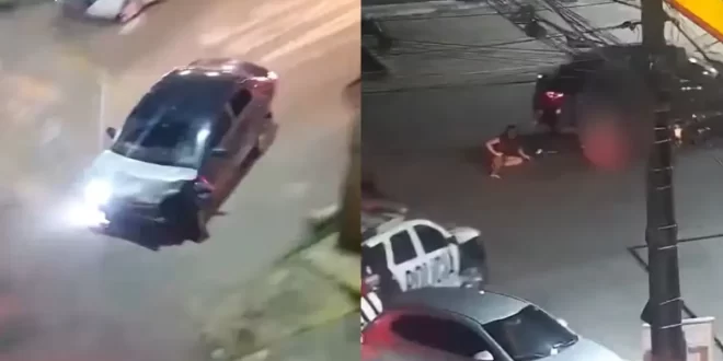 Violência no Brasil: irmãs sequestradas pelo padrasto pulam de carro durante perseguição policial