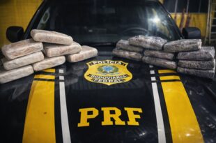 Drogas em Rio Branco: PRF apreende 8,1 quilos de skunk escondidos em latas de massa corrida