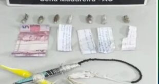 Polícia apreende drogas e arma artesanal em vistoria no presídio do interior