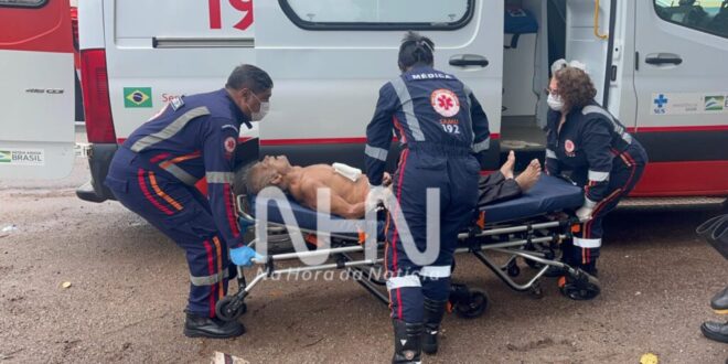 Violência em Rio Branco: idoso de 77 anos vai cobrar dívida e é esfaqueado no peito