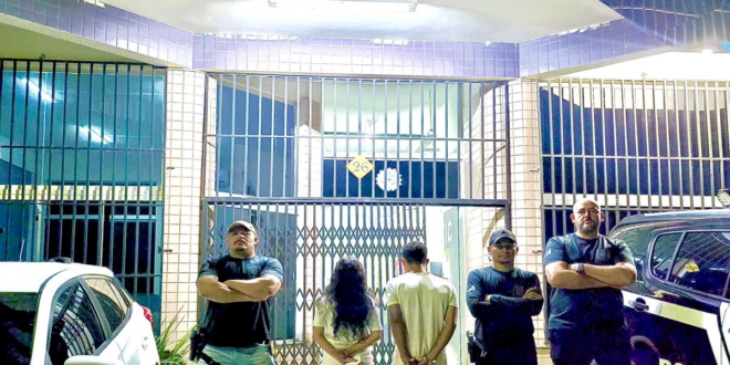 Bonnie & Clyde genéricos: cometem tentativa de latrocínio na capital, fogem para o interior e acabam presos na fronteira