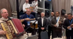 Exemplo cristão: Bispos cantam música antifascista em evento para lideranças católicas em Aparecida