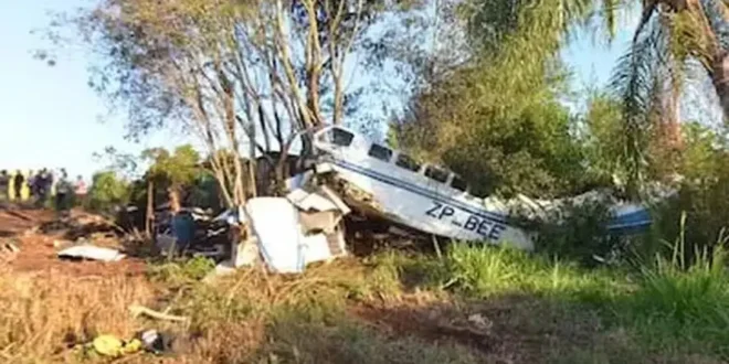 Avião com milhões de dólares e reais é saqueado ao cair no Paraguai