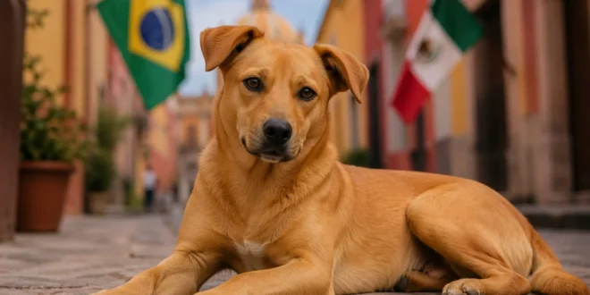 Disputa internacional: México oficializa “cachorro caramelo” como raça nacional e causa revolta de brasileiros