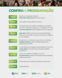 Governo do Acre promove evento sobre etnoturismo e saberes indígenas nesta terça, em Rio Branco