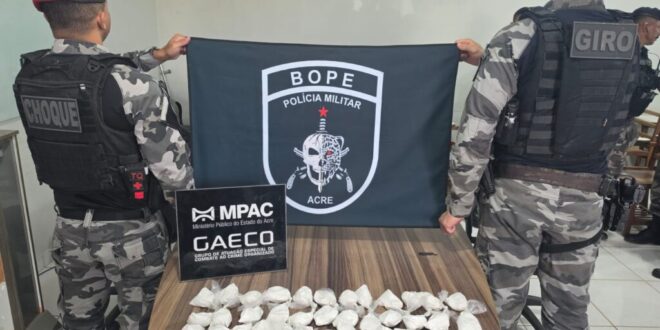 Eita: Operação Duplo Corte prende 21 integrantes do Comando Vermelho no Acre
