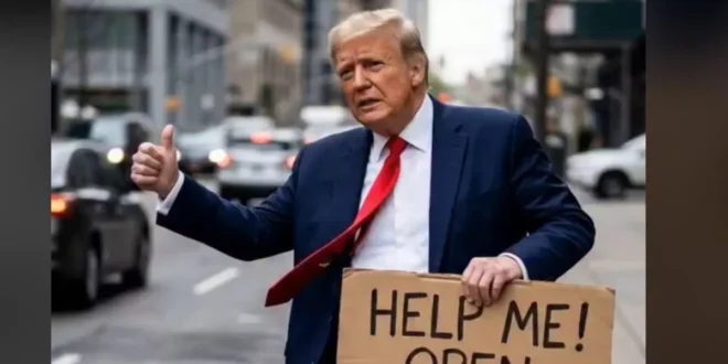 Trump vira piada nas redes após pedir ajuda para abrir o Estreito de Ormuz