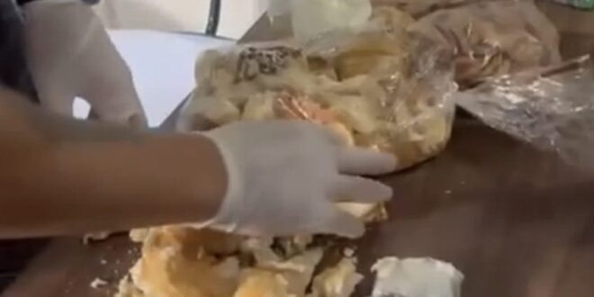 Torradas recheadas: tenta levar drogas para dentro do presídio e acaba ficando por lá mesmo
