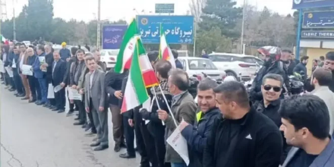 Iranianos formam corrente humana em usina após ameaças de Trump