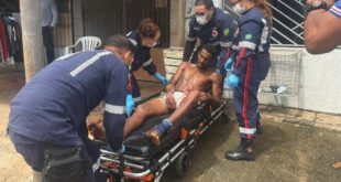 Suspeita é de acerto de contas: homem com tornozeleira eletrônica é esfaqueado
