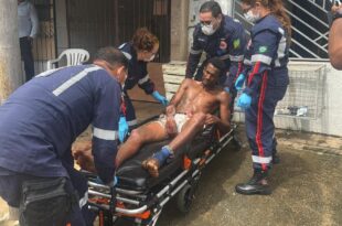 Suspeita é de acerto de contas: homem com tornozeleira eletrônica é esfaqueado