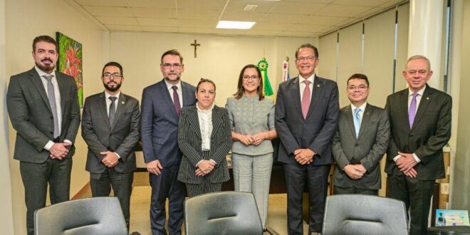 Governadora Mailza é recebida no CNJ e fortalece articulação institucional em Brasília
