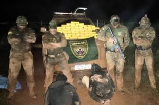 Muita droga: Gefron prende dois homens e apreende 45 quilos de cocaína na Transacreana