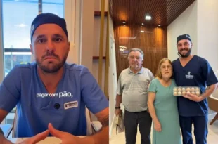 Proibido ajudar os pobres em SC: dentista denunciado por trabalhar de graça passa a cobrar R$ 1 para atender carentes
