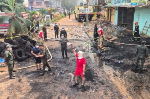 Acre coordena apoio emergencial contra incêndio em cidade boliviana