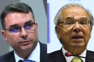 Paulo Guedes hesita em fechar com Flávio Bolsonaro