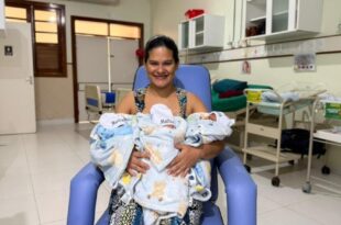 Dose tripla: acreana vive primeiro Dia das Mães após nascimento de trigêmeos