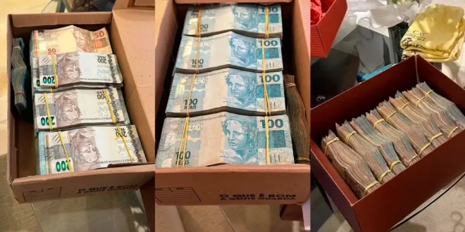 PF encontra R$ 500 mil em casa de policial civil durante ação que mira Cláudio Castro