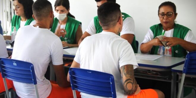 Ação de Cidadania tem início em presídio de Senador Guiomard