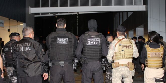 PF está nas ruas em megaoperação contra o crime organizado