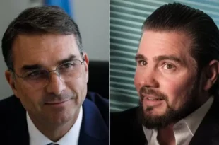 Ninguém conhecia Vorcaro: Mário Frias e Flávio Bolsonaro em novos episódios com o banqueiro mafioso