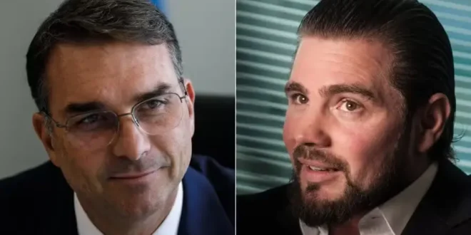 Ninguém conhecia Vorcaro: Mário Frias e Flávio Bolsonaro em novos episódios com o banqueiro mafioso