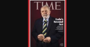 Lula é a capa da semana do Times, enquanto a oposição bebe detergente