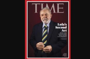 Lula é a capa da semana do Times, enquanto a oposição bebe detergente