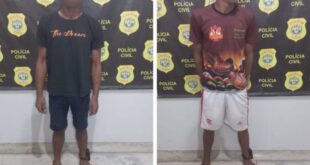 Suspeitos de homicídio são pegos escondidos em área de mata em Tarauacá