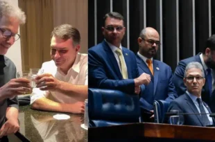 Farinha do mesmo saco: Zema critica Flávio Bolsonaro mas alterou lei para beneficiar Master em meio à doação de R$ 1 milhão de pai de Vorcaro