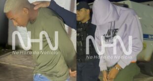 PM prende adolescente de 15 anos e comparsa de 18 com arma e munições no Segundo Distrito