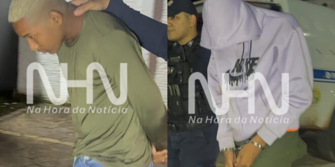 PM prende adolescente de 15 anos e comparsa de 18 com arma e munições no Segundo Distrito