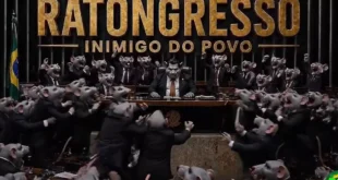Ratolumbre: campanha Congresso inimigo do povo vai às ruas