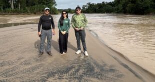 Governo do Acre mantém monitoramento da água após derramamento de óleo no Rio Tarauacá