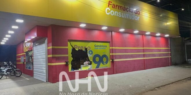 Violência em Rio Branco: criminosos encapuzados invadem farmácia na Baixada da Sobral