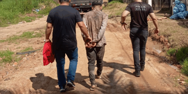 Foge da Justiça de Tarauacá mas acaba nas mãos da Polícia Civil de Sena Madureira