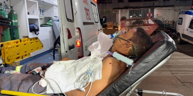 Violência em Rio Branco: homem é cercado por 7 criminosos e esfaqueado cinco vezes